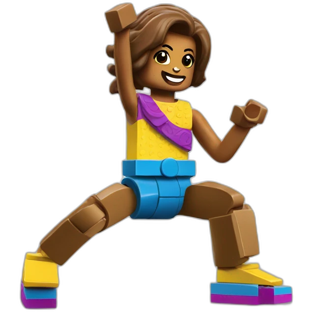 zumba lego emoji