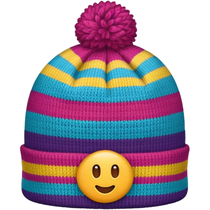 striped hat emoji
