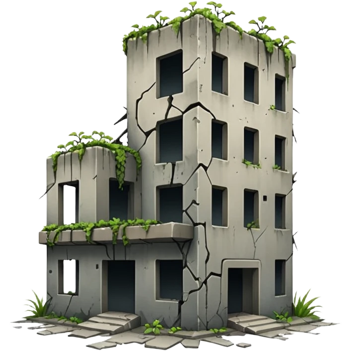 Dystopian Apocalyptic Aesthetic Scenery Deco emoji