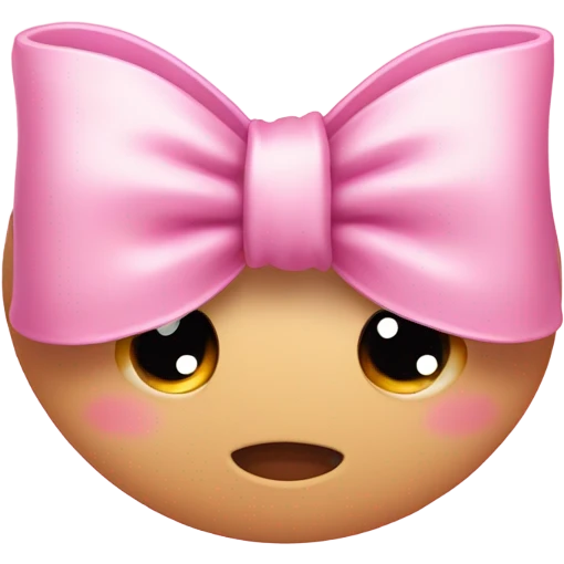 🎀🥹 emoji