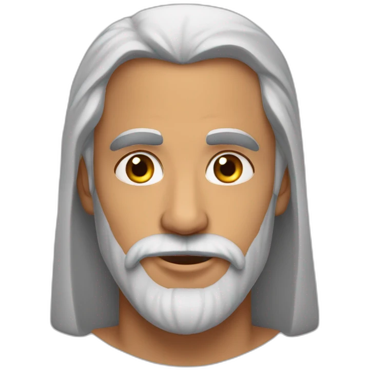 Arabe chauve barbe gros emoji