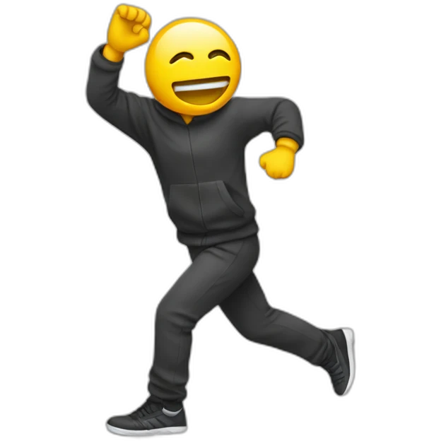 Personne faisant un dab emoji
