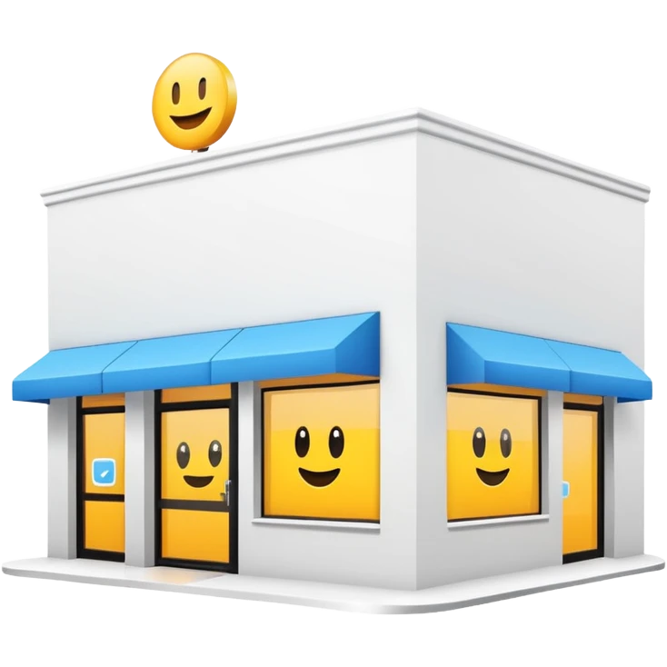pop-up store emoji