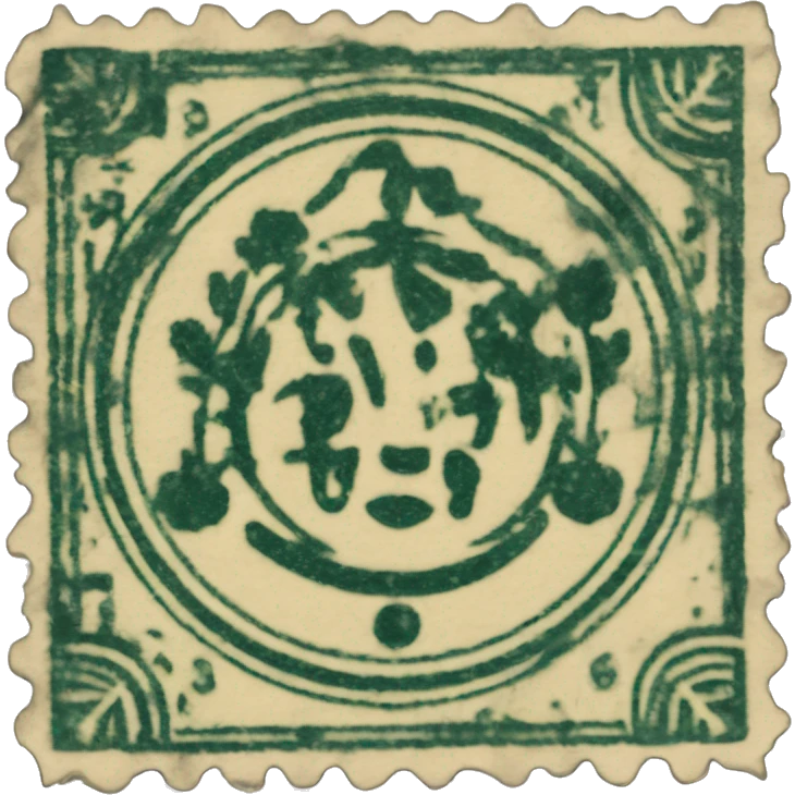 A singular Stamp is a small piece of paper or adhesive material used as evidence of payment for postage, often decorative emoji