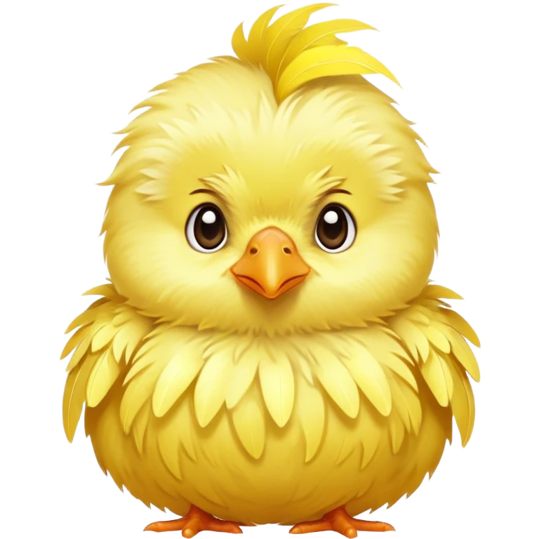 very cute chick emoji
