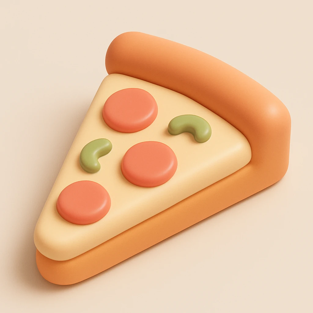 slice of pizza emoji
