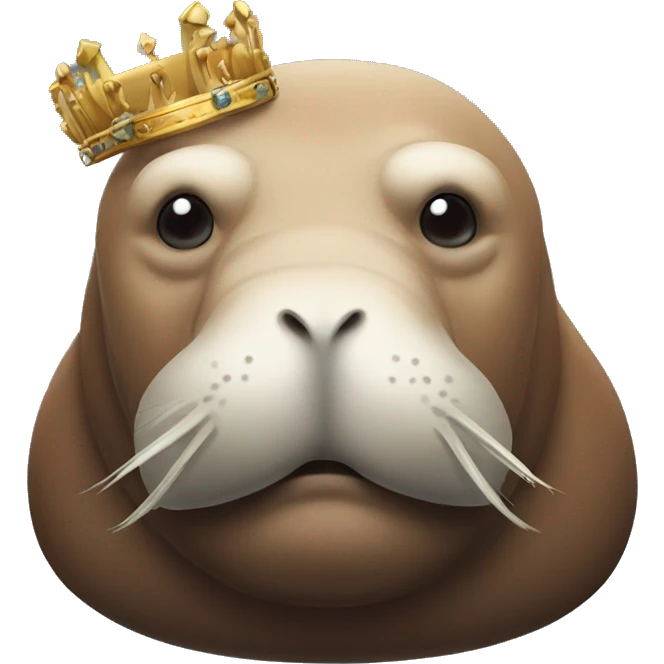 King walrus  emoji