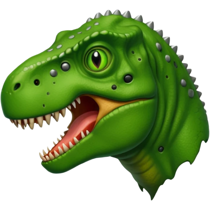 En küçük mərmi ile ölen t-rex emoji