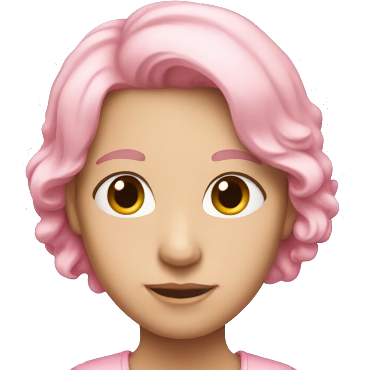 Pastel pink emoji