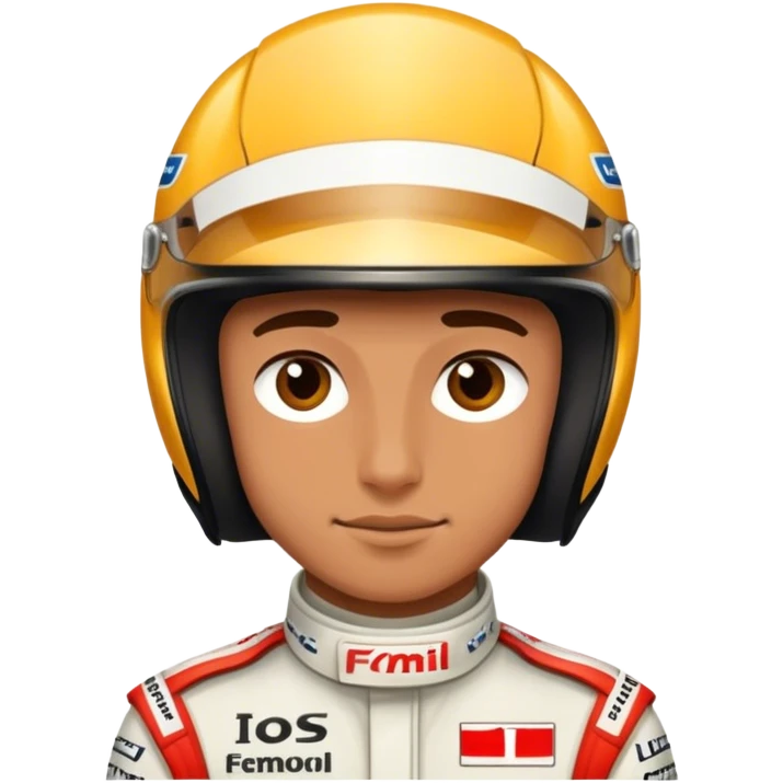 F1 driver emoji