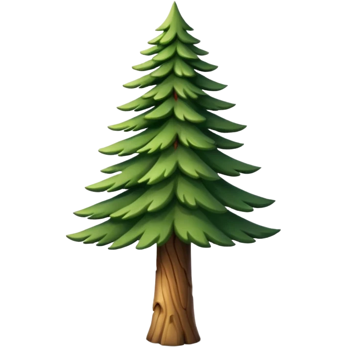 Pine tree emoji