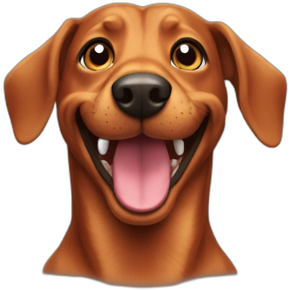 Happy Teckel emoji