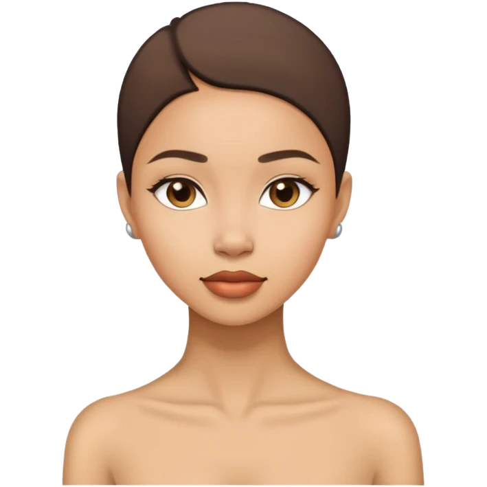 neck around lightskin girl neck emoji