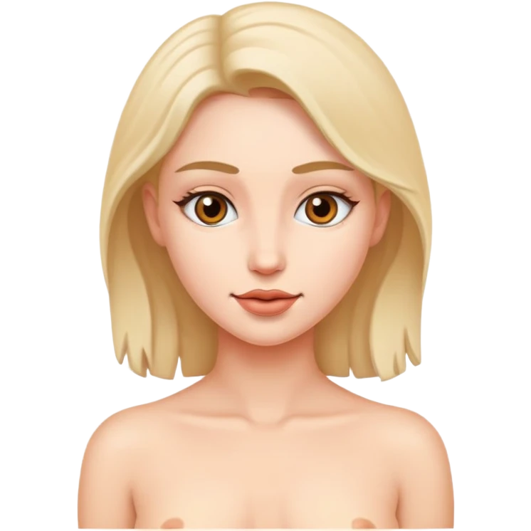 Голая деушка emoji