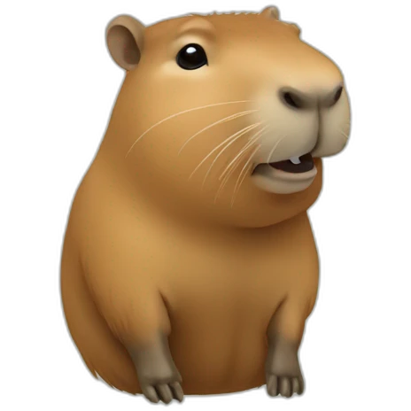 Capybara asiatique  emoji