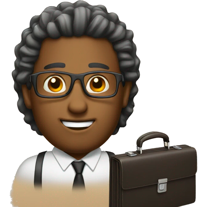 interview briefcase  emoji