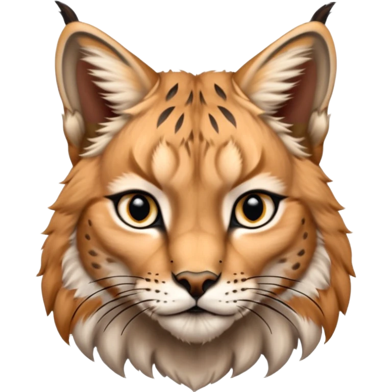 A high-resolution photo-realistic digital illustration of a baby lynx, chest upward A high-resolution, photo-realistic digital illustration of a majestic young Eurasian lynx, shown from the shoulder upwards with lynx markings, zoomed out showing half body  emoji