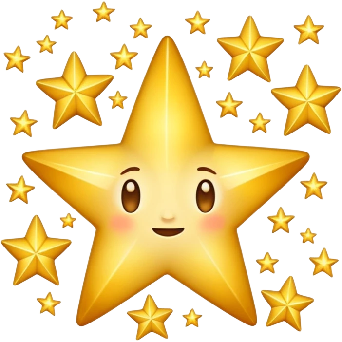 golden stars emoji