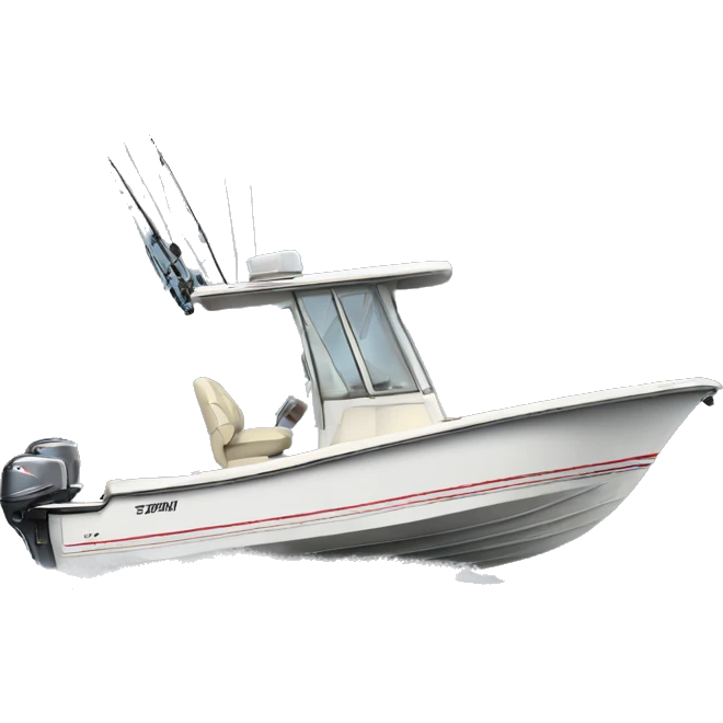 Center console boat emoji