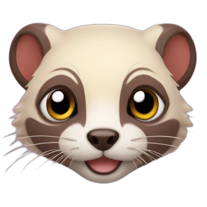 furet with muscles emoji