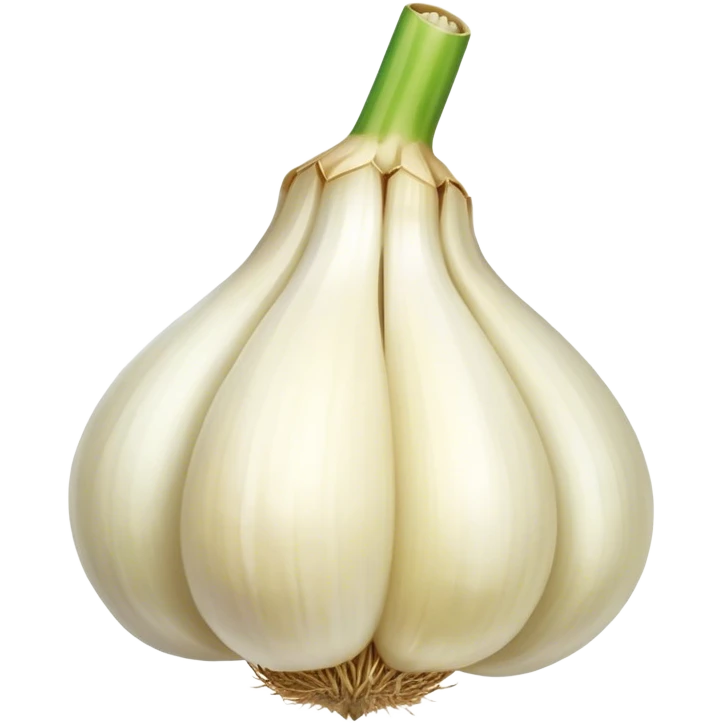 delicious garlic emoji