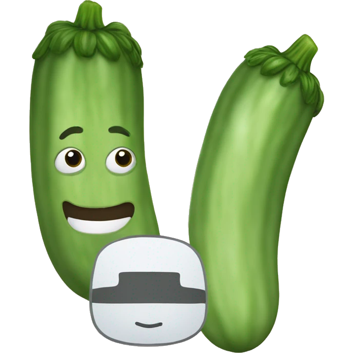 zuccini as a person emoji