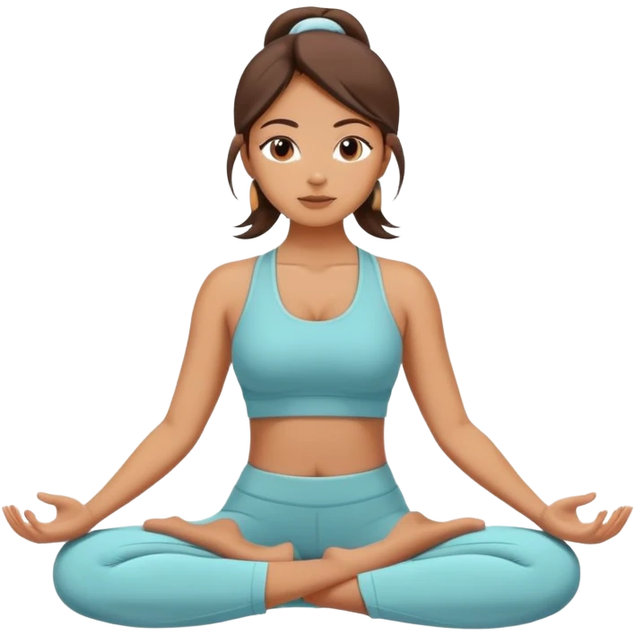 mexican female Gentle Yoga emoji