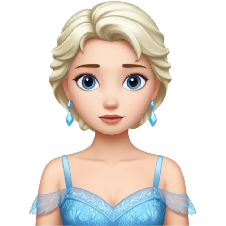 elsa Princess emoji