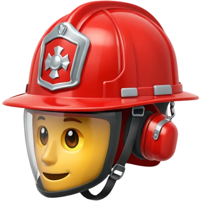 Casque de pompier  emoji
