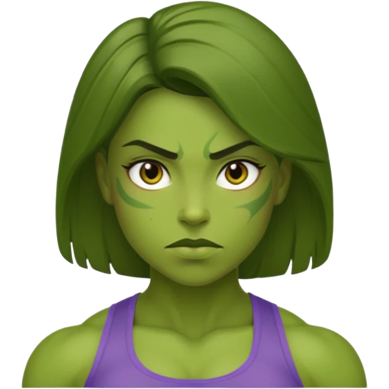 Hulk feminina emoji