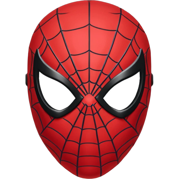 Spiderman mask emoji