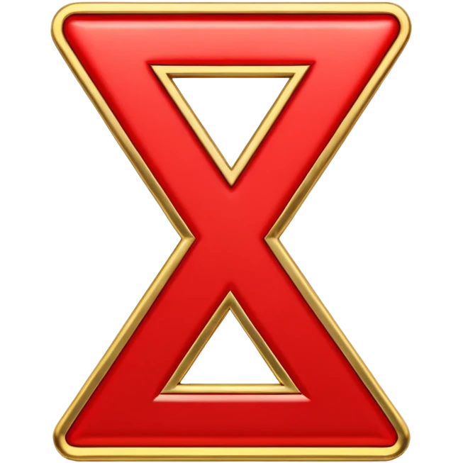 Money symbol with a red x covering it emoji