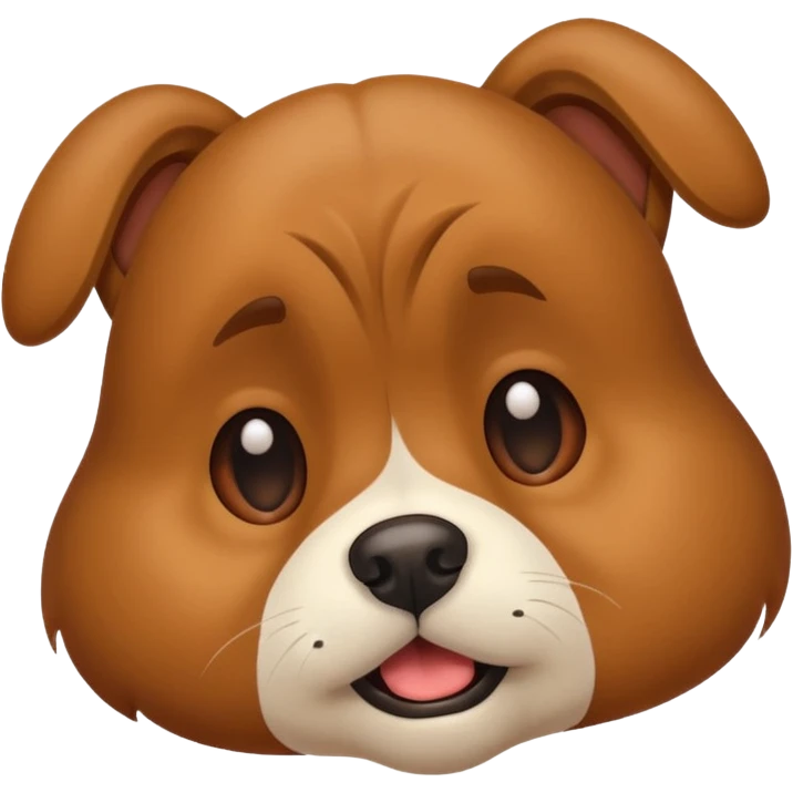 Confused dog scratching its head  emoji