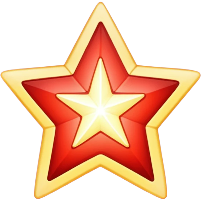 Red Star emoji