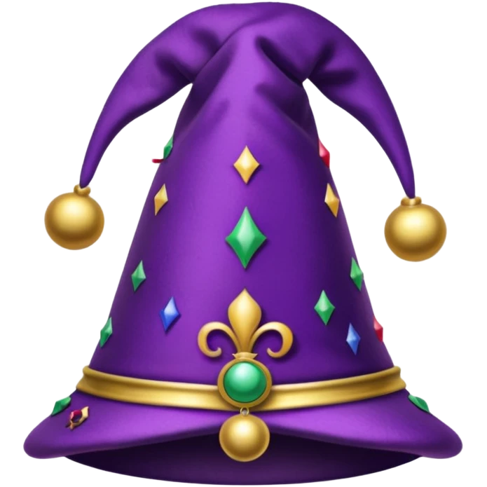 purple jester hat emoji