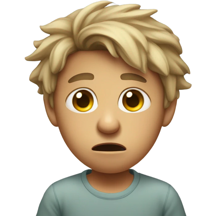 a boy who stinks emoji
