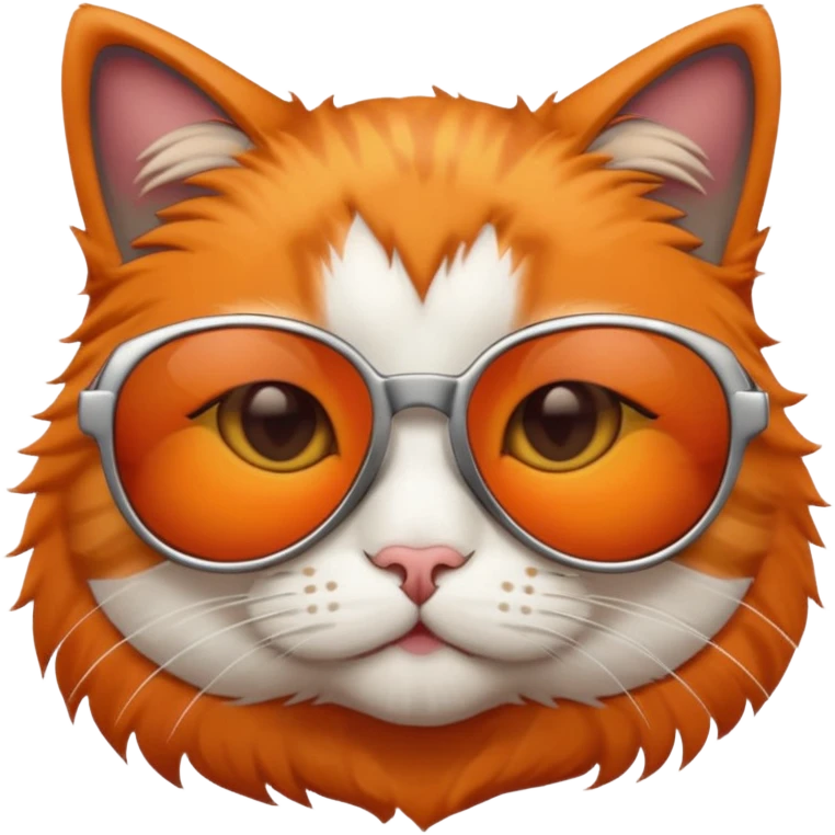 Cat wearing sunglasses emoji