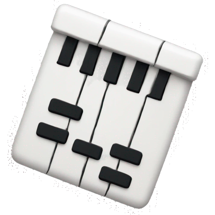 white keys emoji
