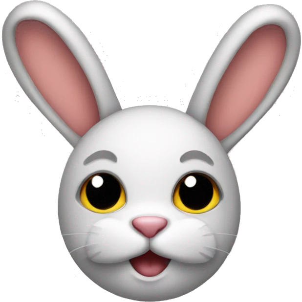rabbit with underwear emoji