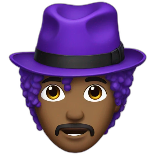 purple rain emoji