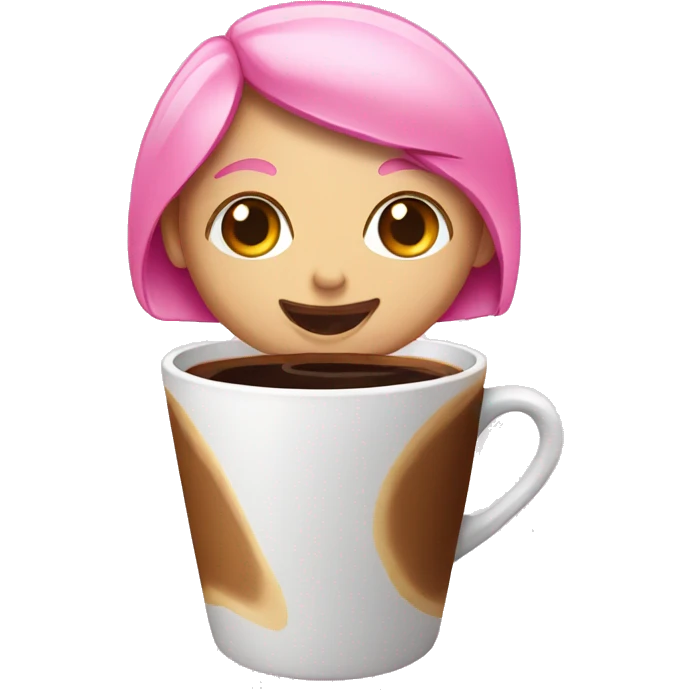 Coffe Pink  emoji
