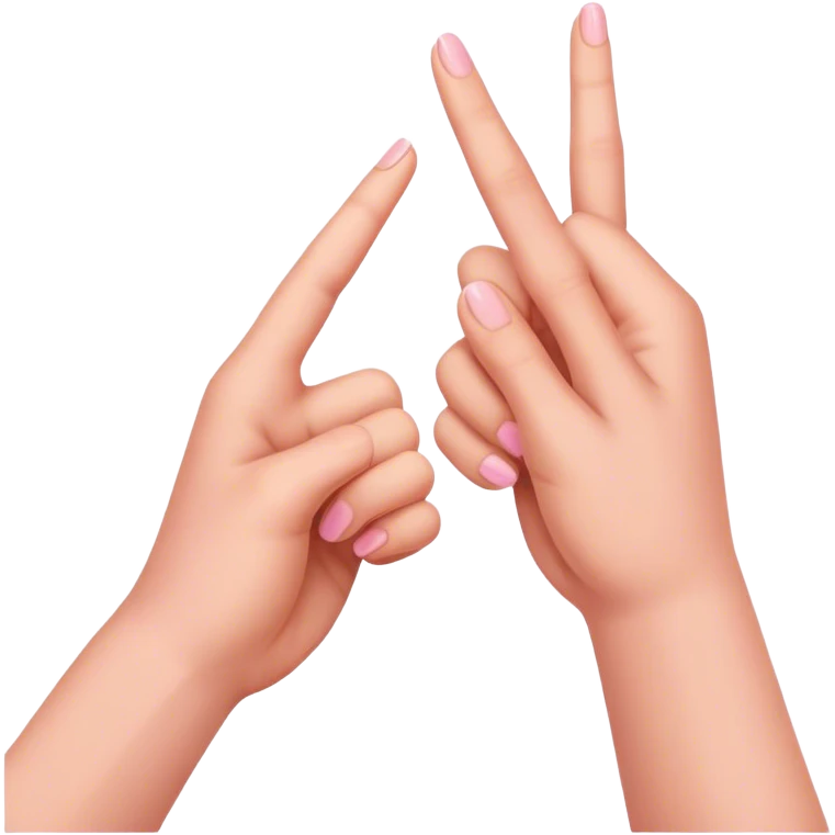 Pinky promise emoji