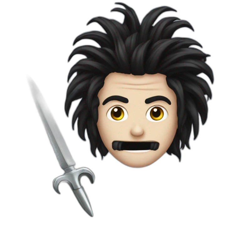 Edward scissor hands emoji