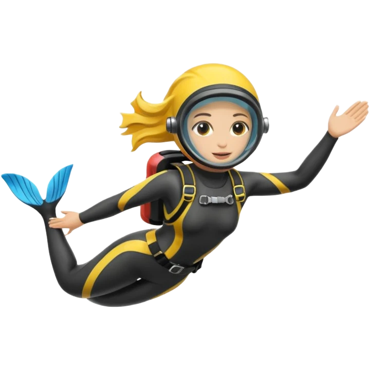 diver woman emoji