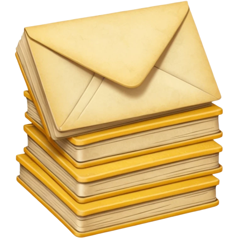 stack of stampedletters emoji