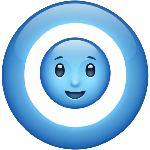 Blue tick emoji