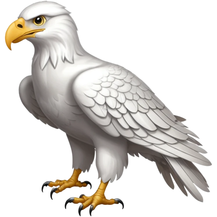 Beyaz kartal emoji