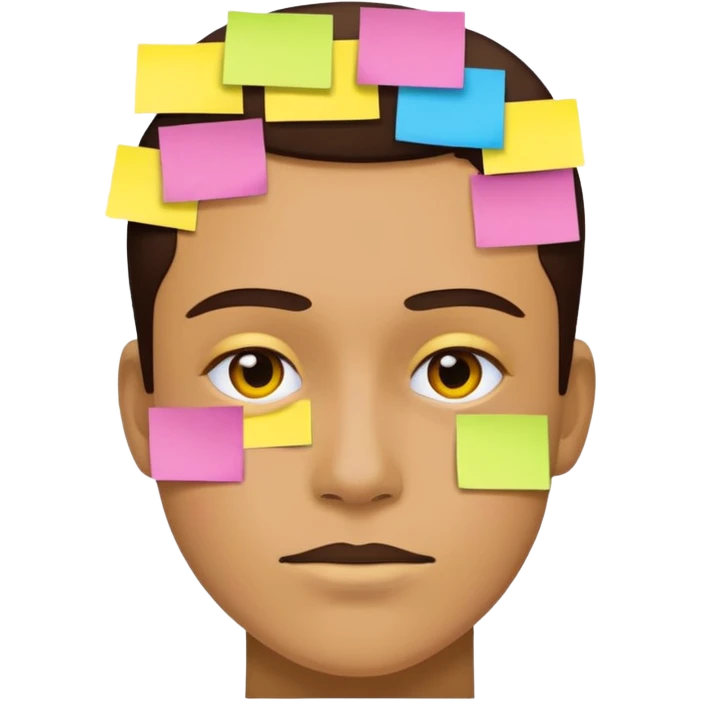 Fais-moi demain coller les unes à côté des autres. emoji