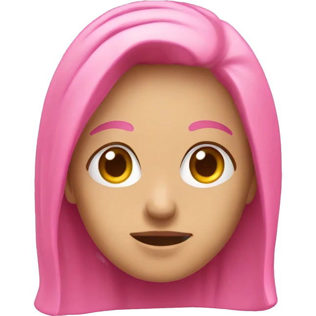 Pink emoji