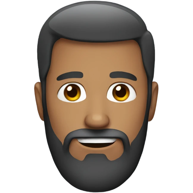 Man with beard emoji